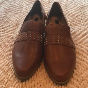 Amelia Grace 9M Tammy Loafers Brown Studded